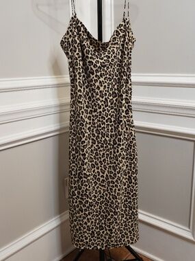 New The A&F Julia Slip Maxi Dress